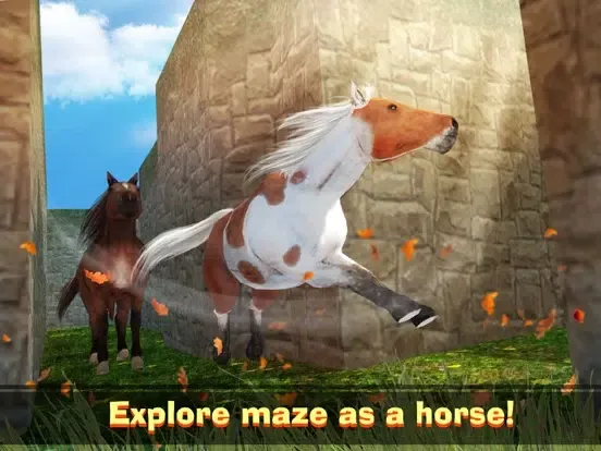 Wild Horse Maze Escape Simulator iPad 應用截圖