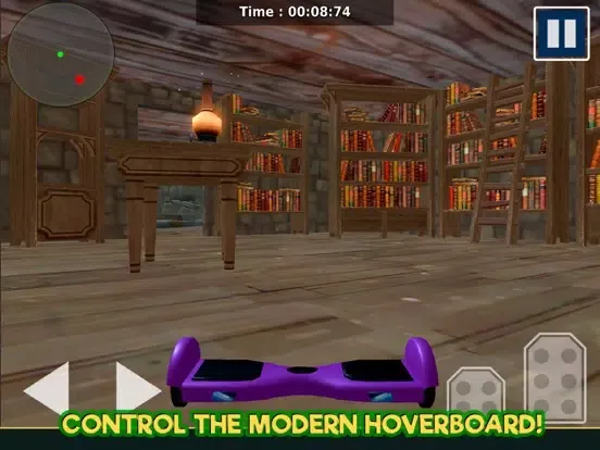 Tangkapan skrin Hoverboard House Surfers Rush iPad 