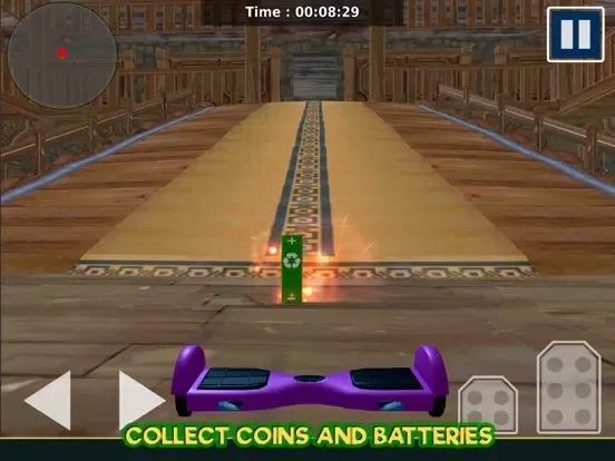 Tangkapan skrin Hoverboard House Surfers Rush iPad 