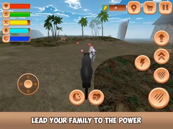 Wild Panther Family Simulator iPad  Screenshots