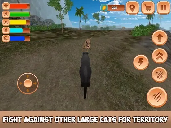 Wild Panther Family Simulator iPad  Screenshots
