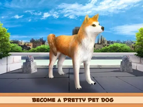 ภาพหน้าจอของ Shiba Inu Japanese Dog Simulator 3D iPad 