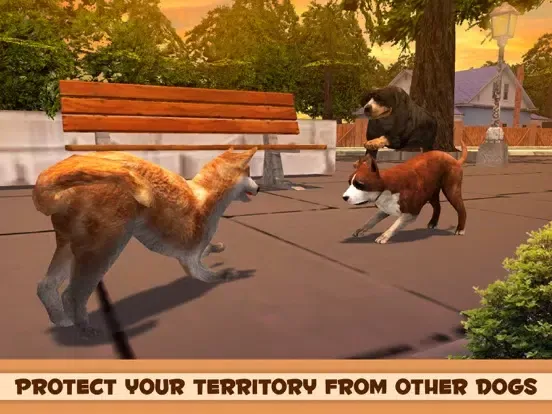 ภาพหน้าจอของ Shiba Inu Japanese Dog Simulator 3D iPad 