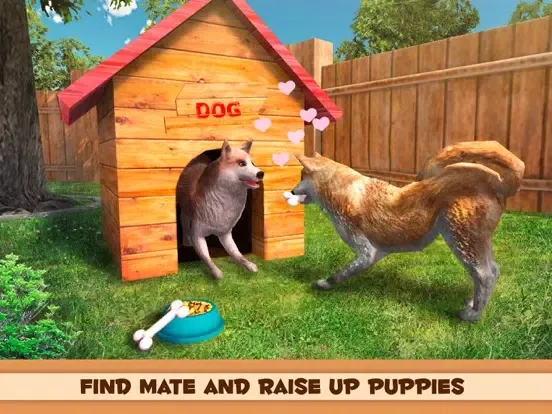 ภาพหน้าจอของ Shiba Inu Japanese Dog Simulator 3D iPad 