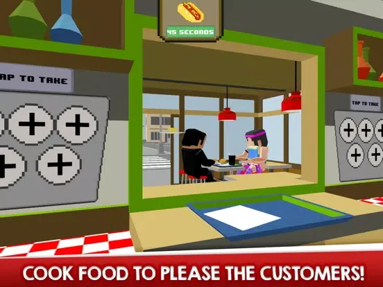 Capturas de pantalla de Hot Dogs Maker: Fast Food Chef Simulator iPad 