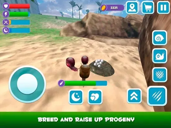 Screenshot di Snail Wild Life Simulator 3D iPad 