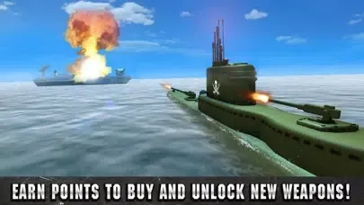 Tangkapan layar Underwater Pirate Submarine Simulator 3D