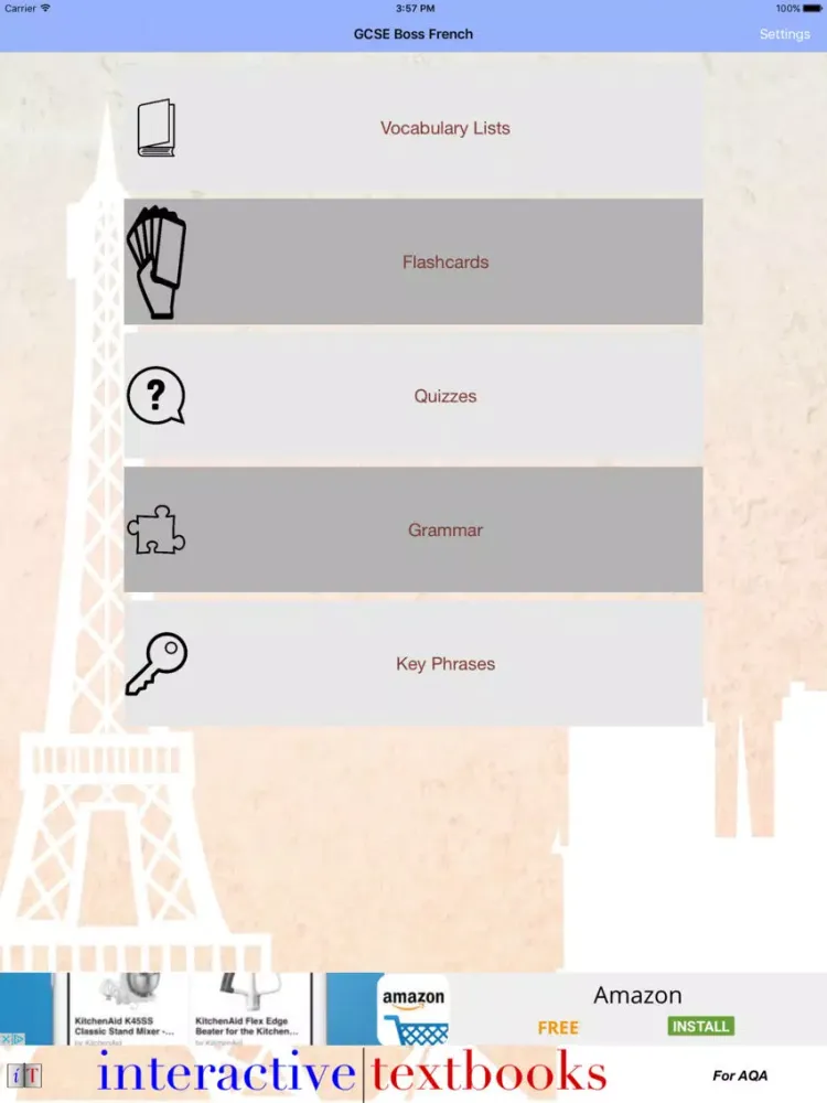 Скриншоты GCSE Boss French 2018 iPad 