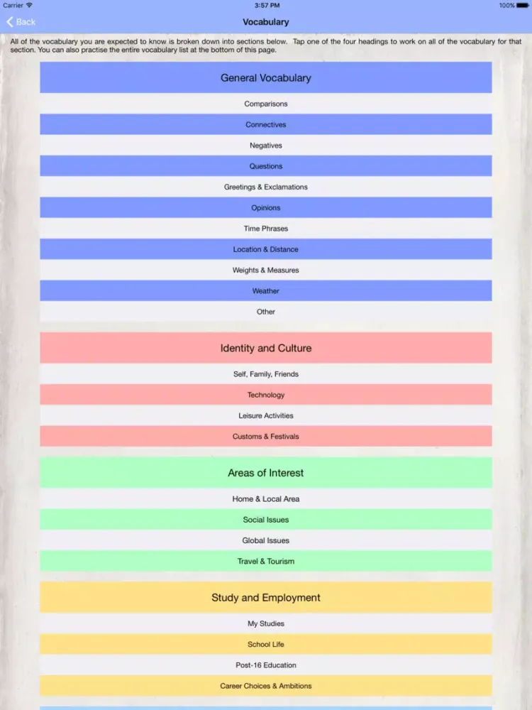 Скриншоты GCSE Boss French 2018 iPad 