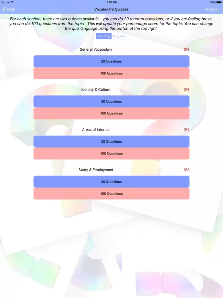 Скриншоты GCSE Boss French 2018 iPad 
