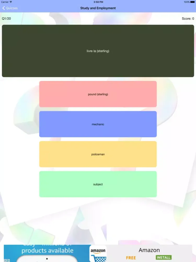 Скриншоты GCSE Boss French 2018 iPad 