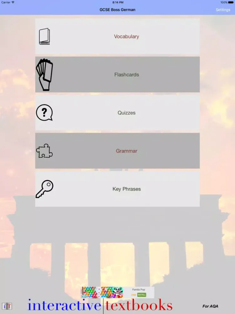 تصاویر GCSE Boss German 2018 iPad 