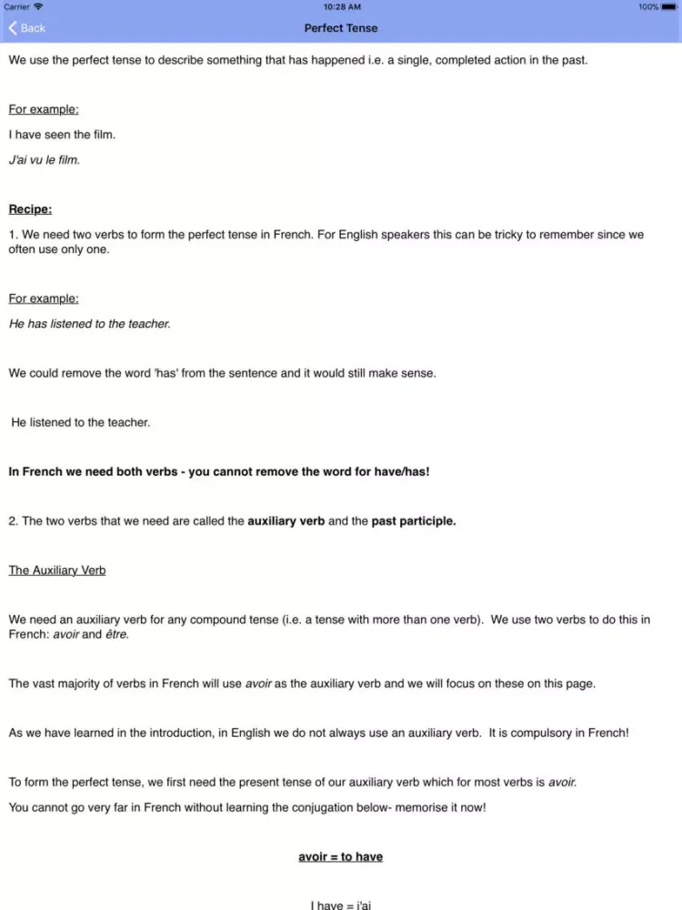 تصاویر GCSE Boss French iPad 