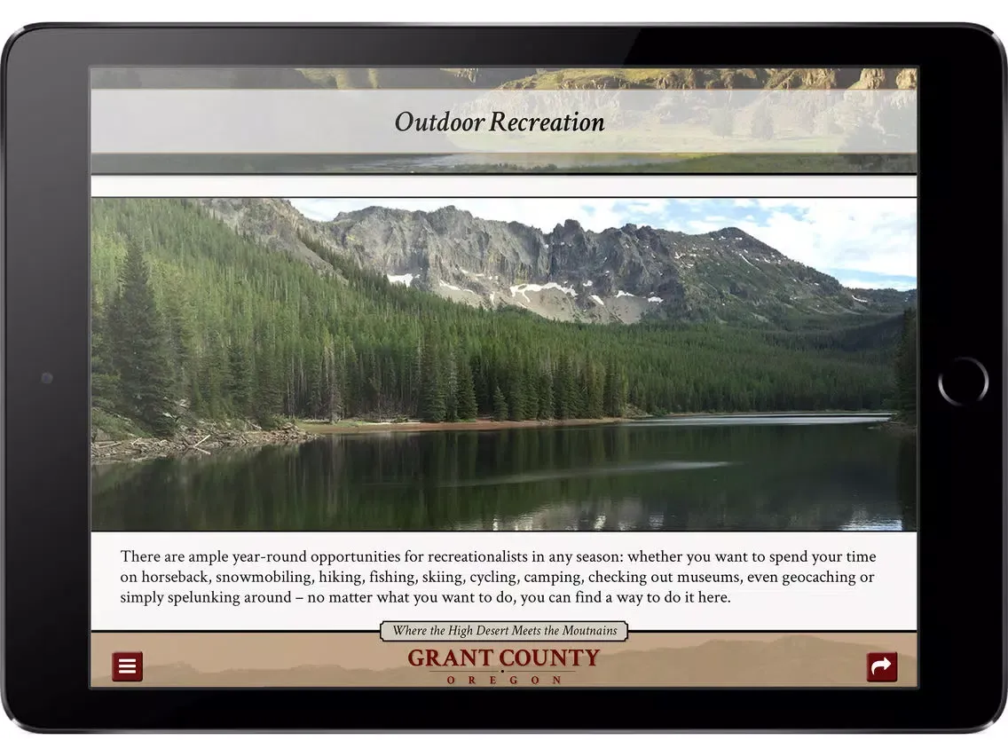 Grant County, OR iPad  سکرین شاٹس