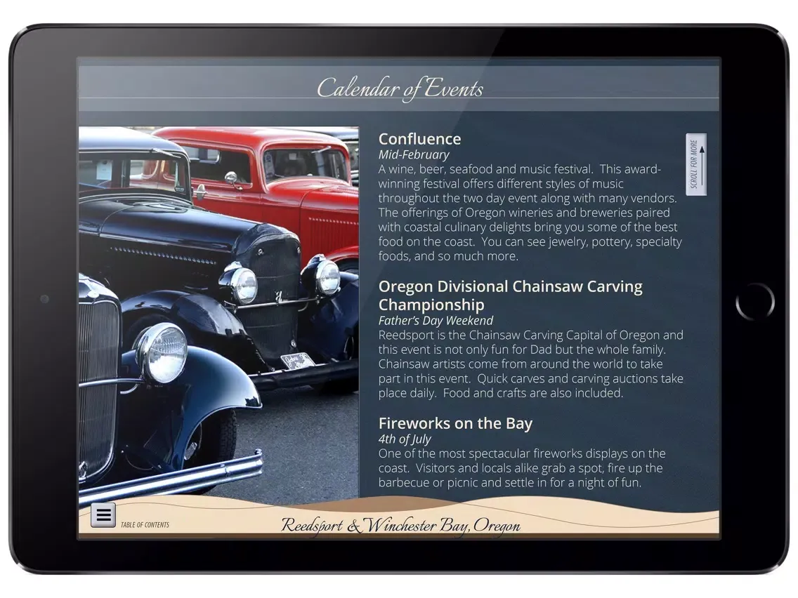Reedsport/Winchester Bay, OR iPad 应用截图