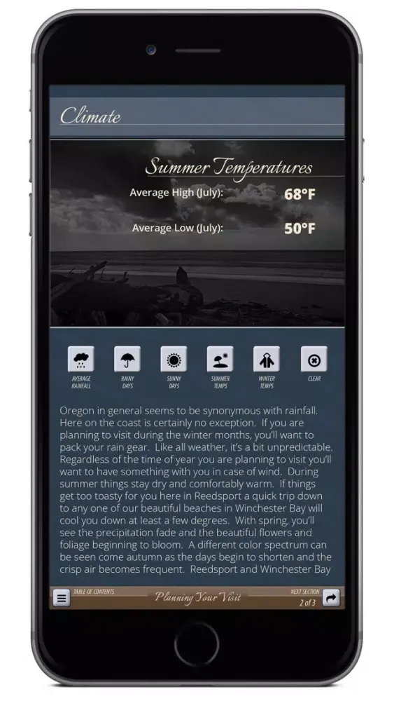 Reedsport/Winchester Bay, OR应用截图