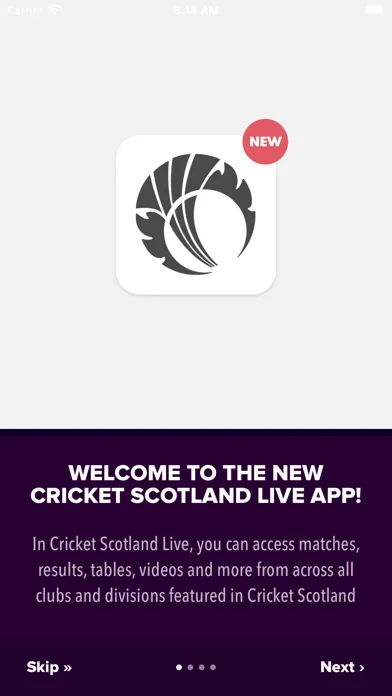 Cricket Scotland Live应用截图