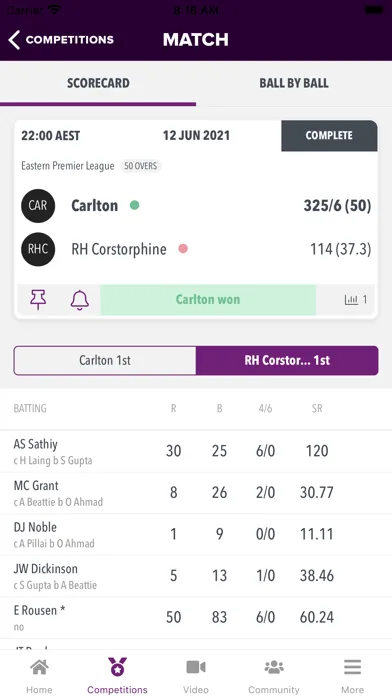 Cricket Scotland Live应用截图