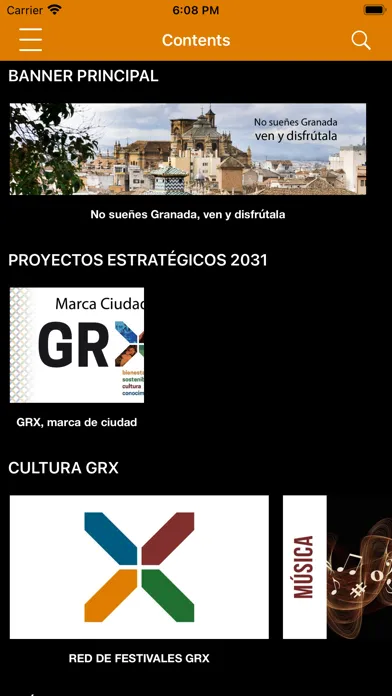 GRX TV 스크린샷