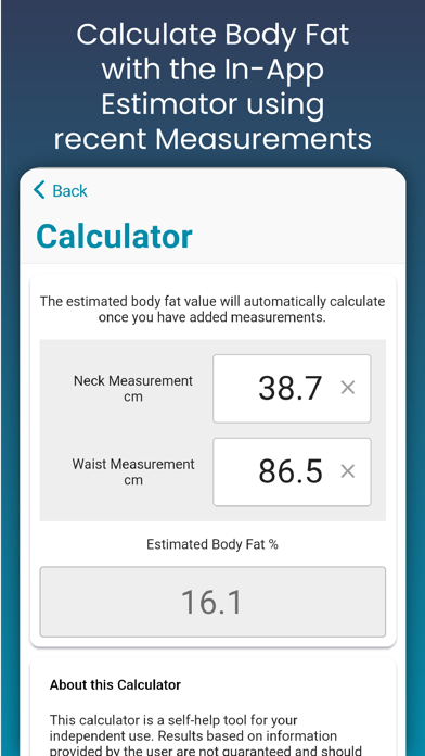 Body Measurement - Measure Up应用截图
