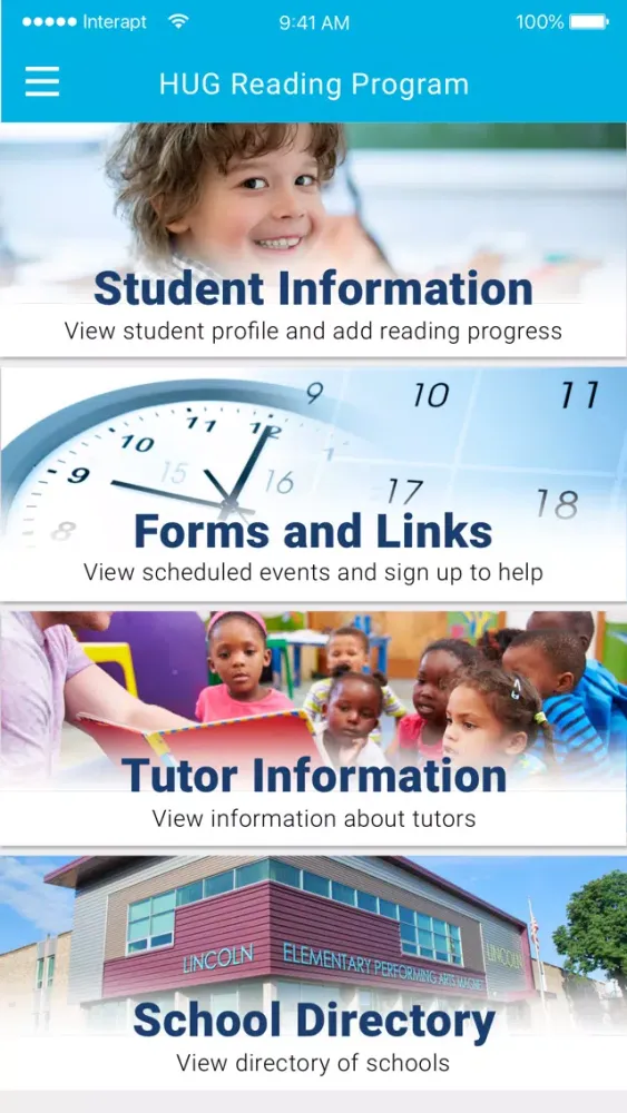 Скриншоты HUG Reading Program