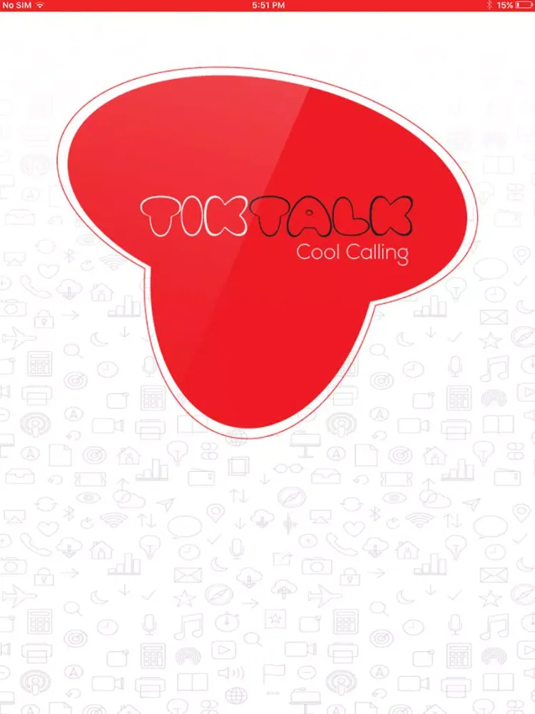 TikTalk App iPad 应用截图