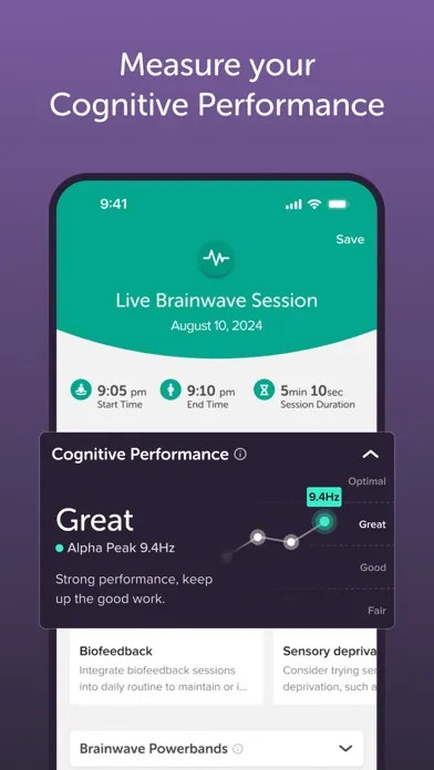 Скриншоты Muse: Brain Health & Sleep
