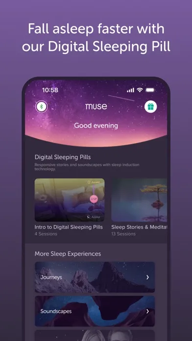 Скриншоты Muse: Brain Health & Sleep