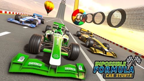 Formula Car Racing Stunts Ramp-screenshot-1