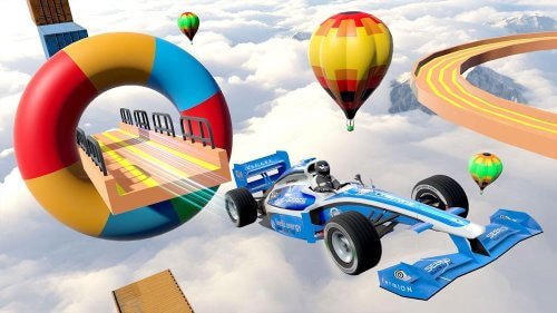 Formula Car Racing Stunts Ramp-screenshot-5