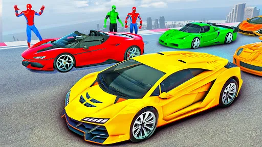 Скриншоты GT Car Stunt - Ramp Car Games