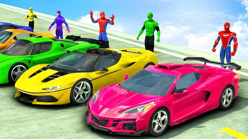 Скриншоты GT Car Stunt - Ramp Car Games