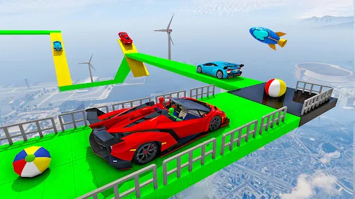 Скриншоты GT Car Stunt - Ramp Car Games