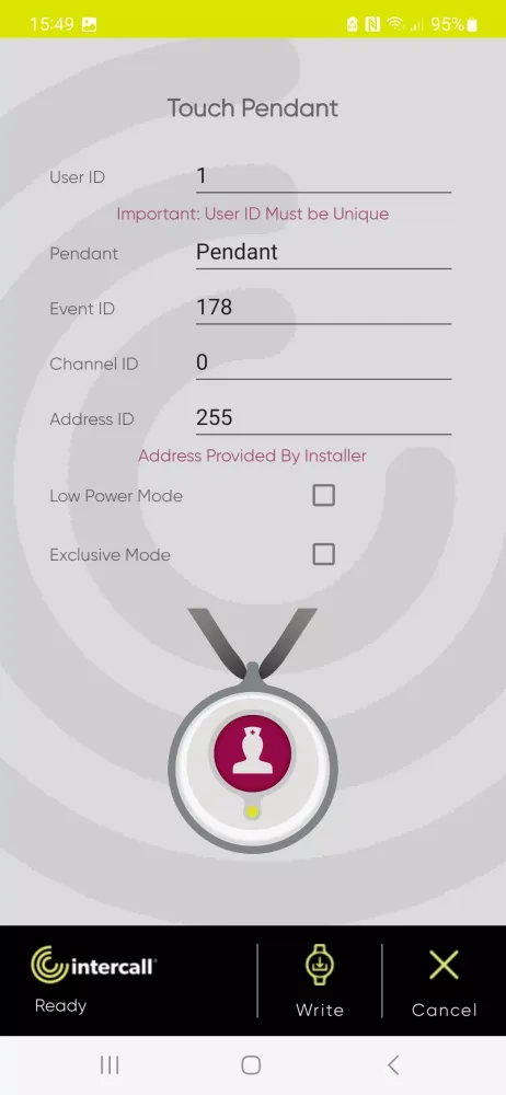 Intercall Device Programmer应用截图