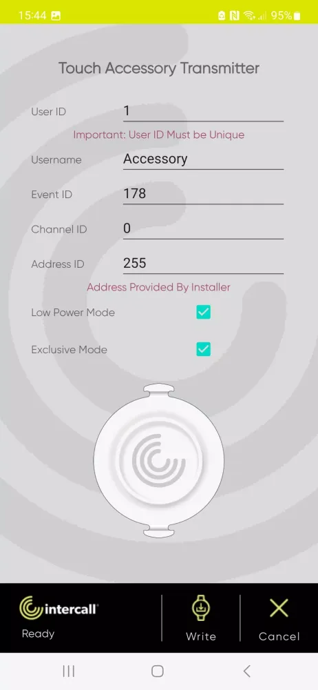 Intercall Device Programmer应用截图