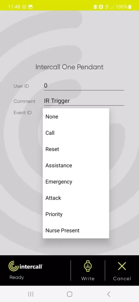 Intercall Device Programmer应用截图