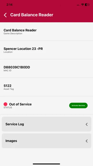 Intercard iService App Ekran Görüntüleri