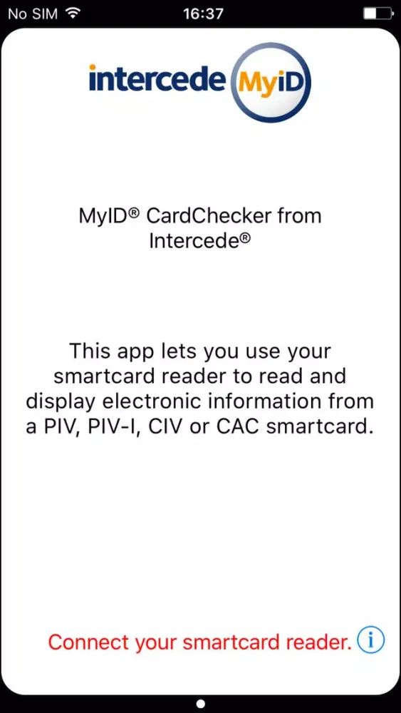 Tangkapan layar CardChecker