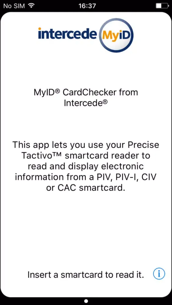 Tangkapan layar CardChecker