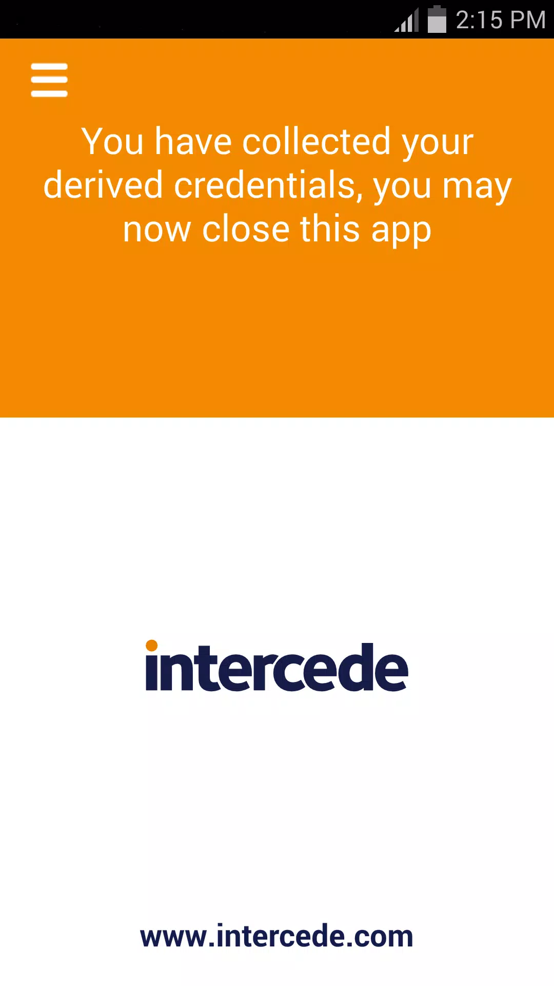 MyID Identity Agentdes captures d'écran de l'application4