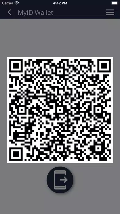 Tangkapan skrin MyID Identity Wallet
