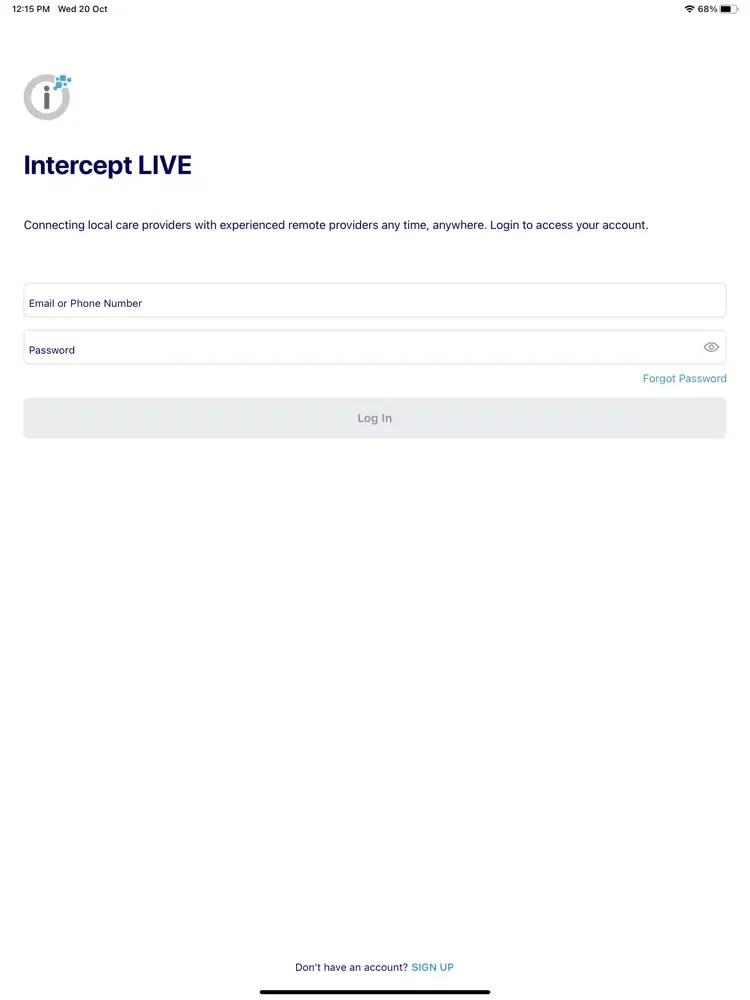 Capturas de pantalla de Intercept LIVE iPad 