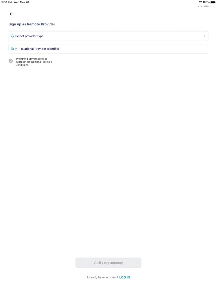 Capturas de pantalla de Intercept LIVE iPad 