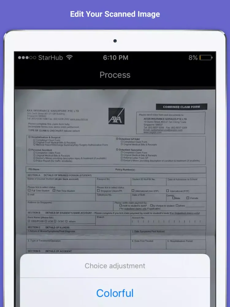 My Scanner Pro - PDF Scanner OCR & Printer for Documents, Receipts, Emails, Business Cards iPad 应用截图