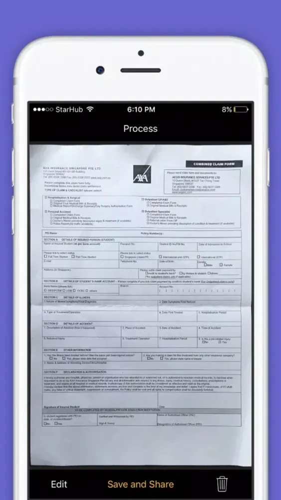 My Scanner Pro - PDF Scanner OCR & Printer for Documents, Receipts, Emails, Business Cards应用截图