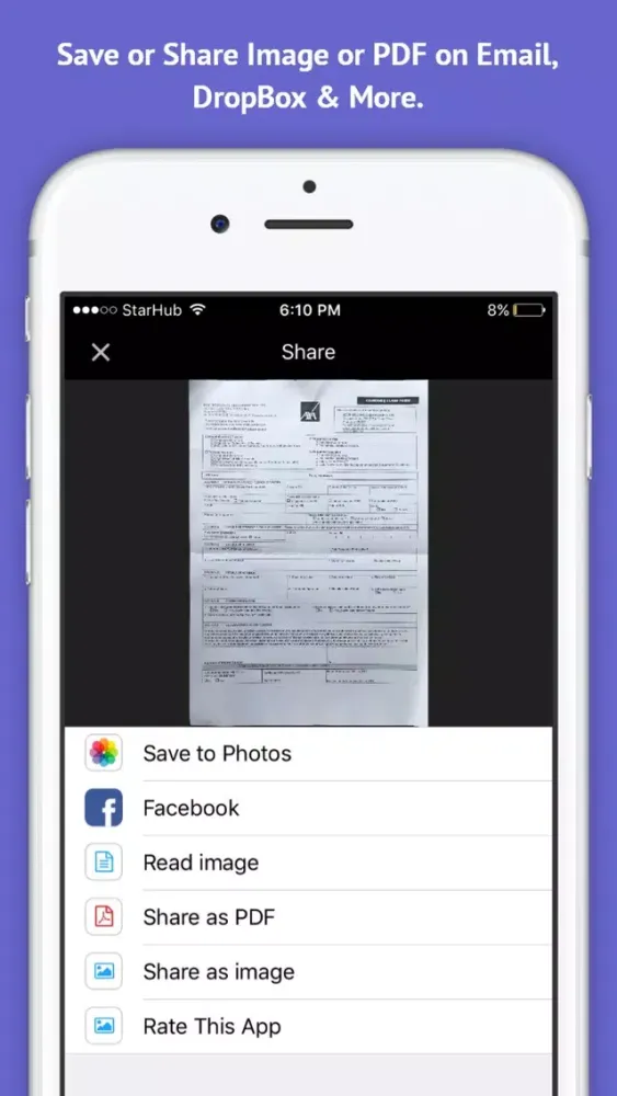 My Scanner Pro - PDF Scanner OCR & Printer for Documents, Receipts, Emails, Business Cards应用截图