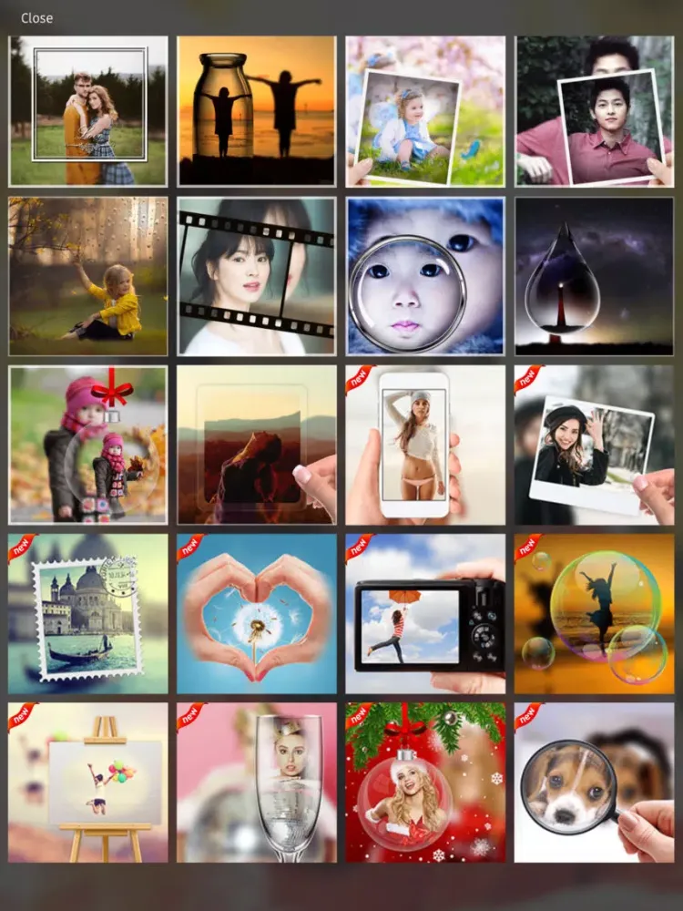 Capturas de pantalla de Collage Maker PIP Camera iPad 