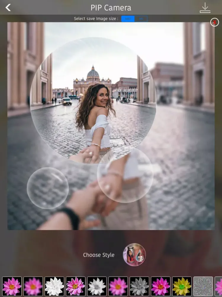 Capturas de pantalla de Collage Maker PIP Camera iPad 