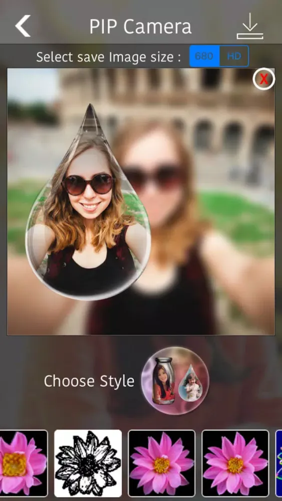 Capturas de pantalla de Collage Maker PIP Camera