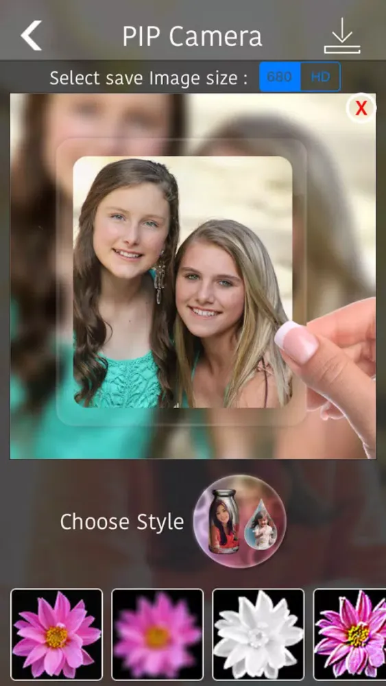 Capturas de pantalla de Collage Maker PIP Camera